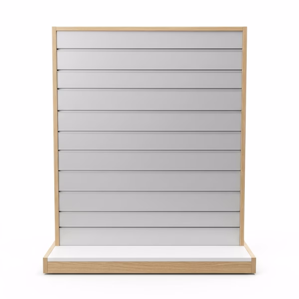 Freistehende Lamellenwand