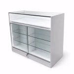 Verkaufsvitrine abschließbar mit Sicherheitsglas und Brandschutz für Ladenbau