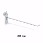 Premium Lamellenwandhaken Verchromt Lamellenwand Zubehör für Ladenbau – Bild 2