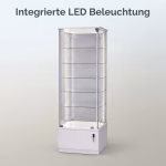 Premium Standvitrine mit LED und Unterschrank Ladenbau – Bild 2