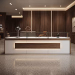 Premium Verkaufstresen mit Glasvitrine: Das Highlight für Ihren Point of Sale Eine professionelle und eindrucksvolle Präsentation Ihrer Ware ist der entscheidende Faktor, um den Verkaufserfolg am Point of Sale nachhaltig zu steigern. Wenn Sie auf der Suche nach einer visuell ansprechenden, hochfunktionalen und sicheren Präsentationsfläche für Ihre Premium-Produkte sind, setzt dieser Verkaufstresen mit Glasvitrine neue Maßstäbe im gewerblichen Ladenbau. In hart umkämpften Branchen wie dem Juweliergewerbe, im Elektronikfachhandel oder in exklusiven Boutiquen reicht ein einfacher Kassentisch nicht aus. Dieses Möbelstück kombiniert einen voll ausgestatteten Kassenarbeitsplatz mit einer eleganten Schauvitrine und einer atmosphärischen LED-Frontbeleuchtung, um Ihre Bestseller direkt im direkten Kundenkontakt perfekt zu inszenieren. Elegantes Design trifft auf kompromisslose Funktionalität Das Fundament dieses Premium-Tresens bildet eine hochrobuste Konstruktion aus hochverdichteten MDF-Platten. Die harmonische Kombination aus reinweißen Flächen und warmen Holzdekor-Elementen verleiht Ihrer Verkaufsfläche eine sofortige, architektonische Aufwertung. Das absolute visuelle Highlight ist die integrierte Frontdeko mit LED-Beleuchtung. Die indirekte, warme Ausleuchtung des Holzpaneels an der Kundenfront erzeugt eine schwebende, luxuriöse Optik. Sie zieht die Aufmerksamkeit der Laufkundschaft magisch an und lenkt den Fokus intuitiv auf den Kassen- und Beratungsbereich – den wichtigsten Touchpoint Ihrer Customer Journey. Maximale Sicherheit: Integriertes Sicherheitsglas & Verkaufsschublade Wer wertvolle Sortimente wie Luxusuhren, Schmuck, Smartphones oder exklusive Kosmetik präsentiert, benötigt ein Höchstmaß an Sicherheit. Der obere Präsentationsbereich dieses Tresens ist als vollwertige Verkaufsvitrine konzipiert und vollständig mit massivem Sicherheitsglas ausgestattet. Dieses Spezialglas ist extrem kratzfest, bruchsicher und schützt Ihre hochpreisigen Artikel effektiv vor unbefugtem Zugriff. Ein herausragendes funktionales Merkmal ist die ausziehbare Verkaufsschublade. Anstatt Ware umständlich durch kleine Schiebetüren entnehmen zu müssen, kann das Verkaufspersonal die Präsentationsfläche elegant herausziehen, um dem Kunden Ringe, Uhren oder Elektronikgeräte direkt und barrierefrei zur Begutachtung vorzulegen. Dies unterstreicht den exklusiven Service-Charakter Ihres Geschäfts. Maßanfertigung & Ergonomie für den professionellen Ladenbau Wir wissen, dass jede Verkaufsfläche individuelle Anforderungen an die Raumplanung stellt. Daher bieten wir dieses Modell nicht nur in großzügigen Standardmaßen an, sondern fertigen es auf Wunsch exakt nach Ihren architektonischen Vorgaben: Standardmaße: Breite 202 cm x Tiefe 50 cm x Höhe 100 cm. Diese Maße garantieren eine ergonomische Arbeitshöhe für das Personal und eine ideale Betrachtungshöhe für den Kunden. Maßanfertigung / Verlängerung: Benötigen Sie eine ausladendere Kassenlandschaft? Wir realisieren Verlängerungen von bis zu 3 Metern Breite sowie individuelle Höhenanpassungen bis zu 1,20 Metern. Gerne erstellen wir ein Design exakt nach Ihren Wünschen und räumlichen Gegebenheiten. Branchenspezifische Einsatzbereiche Dank der Symbiose aus Holzoptik, klarem Glas und moderner LED-Technik fügt sich der Verkaufstresen nahtlos in gehobene Store-Konzepte ein. Er ist die ideale Investition für: Juweliere & Uhrenfachgeschäfte: Luxuriöse Präsentation von Schmuckstücken in der ausziehbaren Vitrinenschublade. Optiker & Akustiker: Sichere, übersichtliche Auslage von Brillengestellen und Zubehör. Handyladen & Elektronik-Boutiquen: Diebstahlsichere Präsentation von Premium-Smartphones und Wearables im Kassenbereich. Kosmetikstudios & Salons: Repräsentativer Empfangstresen mit Auslagefläche für margenstarke Pflegeprodukte. B2B-Lieferkonditionen & Individualisierung Unsere Shopfitting-Möbel richten sich primär an professionelle Gewerbetreibende, Ladenbauer und Filialisten. Preistransparenz: Alle angegebenen Beträge sind Netto-Preise zzgl. der gesetzlichen 19% MwSt. (Gilt für alle Artikel). Versand & Logistik: Aufgrund der massiven Bauweise und der empfindlichen Glaselemente erfolgt der Speditionsversand nur nach vorheriger Absprache. Beratung & Projektierung: Wir haben eine vielfältige Auswahl an Ladenbau-Modulen und fertigen gerne nach Maß. Für individuelle Rückfragen, Raumplanungen oder Rollouts stehen wir Ihnen gerne unter der Nummer 0171 644 44 08 zur Verfügung.