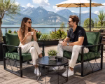 Wartezimmer Lounge-Set