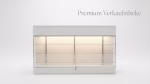Verkaufstheke Weiß mit LED und Vitrine Ladenbau – Bild 8