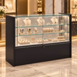 Glasvitrine für Juweliere, Handyläden und Schmuckgeschäfte – 140 x 55 x 100 cm – Bild 5