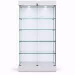 Glasvitrine mit LED-Beleuchtung